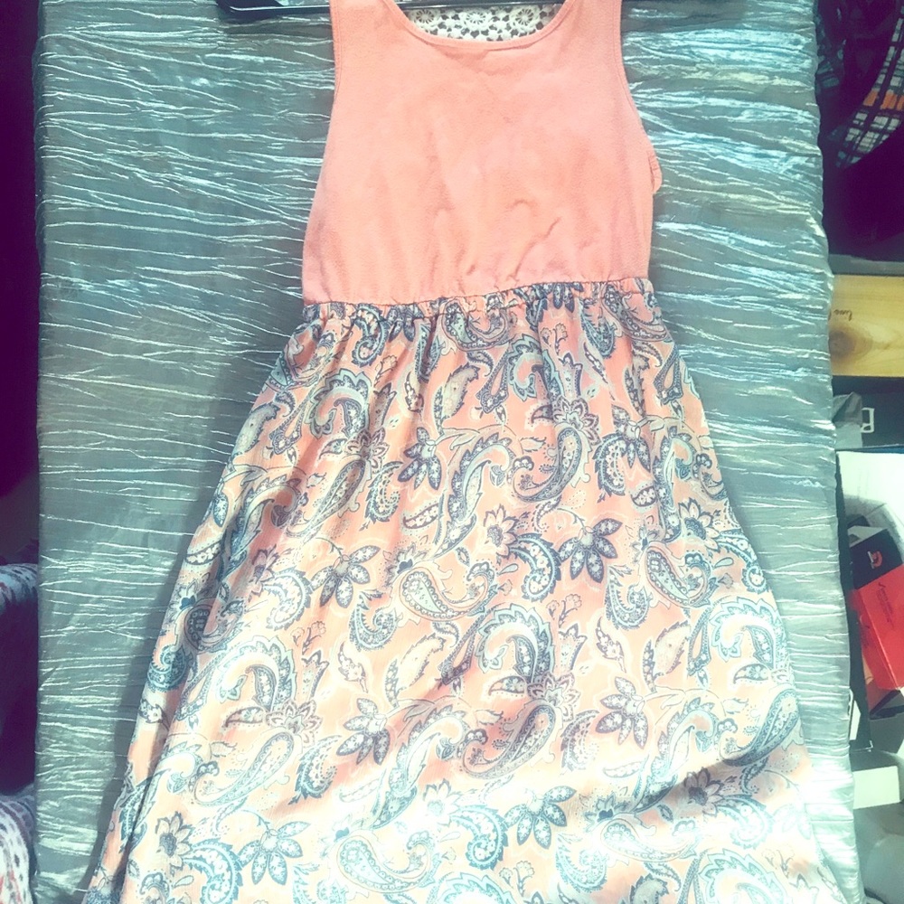 Dress size 10 junior by madd lace back